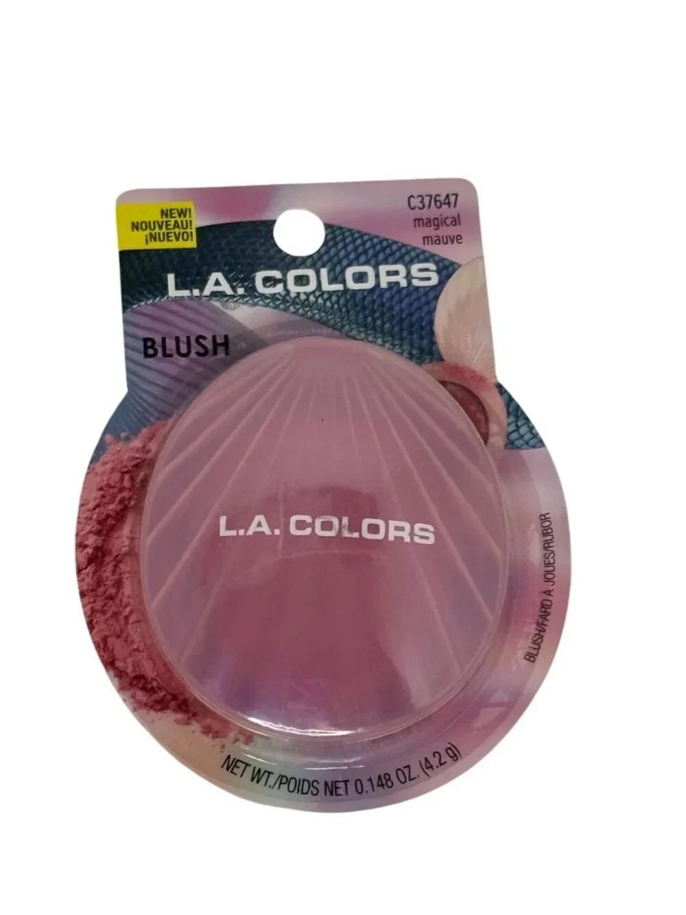 L.A. Colors Mermaid Blush Magical Mauve New